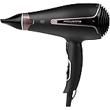 Rowenta CV7920 Silence AC Asciugacapelli, Silenziosità estrema, Motore AC 2300 W di lunga durata, Concentratore di 8 mm, Diff