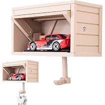Portachiavi Da Parete A Forma Di Garage - Design 3D Con Porta Apribile