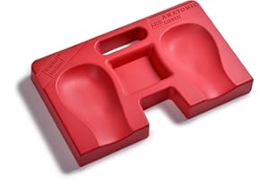 NIERHAUS KNIESCHUTZ Karl Dahm Cuscino ergonomico per ginocchia, certificato DIN EN 14404 I Cuscino in schiuma morbida per alleviare le ginocchia I Ideale per i piastrellisti - 10190