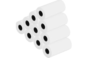 CIKONIELF 10 szt. Papier termiczny Papier termiczny do mini drukarki Mały papier do drukowania Papier fotograficzny Wyczyść drukowanie dla dzieci Przenośna drukarka fotograficzna