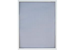 Schellenberg 70080 Insektenschutz Fenster Telescope, Aluminium-Rahmen ohne Bohren und Sägen zu Montieren, Individuelle Größe durch Herausziehen, 140 x 150 cm, Weiß