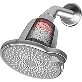 WaterScience CLEO Multi Flow Shower Filter for Bathroom | Water Softener for Home | Hard Water Softener for Shower | 3 Flow M