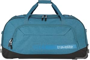 travelite Bolsa de Viaje Grande con Ruedas, XL, práctica Bolsa de Viaje Tipo Trolley con Ruedas para Vacaciones y Deportes, 77 cm, 120 litros