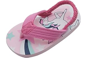 DaPongZhi Sandali Estive Ragazzi Ragazze Pantofole da Piscina Banda Elastica Antiscivolo Bambini Ciabatte da SpiaggiaAda Interno E da Esterno, Scarpe Piatte per Bambini