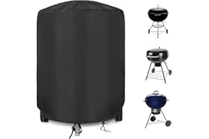 XCSJKJ Housse de barbecue Weber 57 cm, 500D Oxford imperméable, pour barbecue sphérique Weber 57 cm, accessoire de barbecue à gaz (Φ71 x 68 cm)