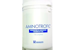 PROFESSIONAL DIETETICS Errekappa Euroterapici - Aminotrofic® Integratore Alimentare 150 Compresse a Base di Aminoacidi Essenziali EAA, Ramificati e Vitamine Supplemento Nutrizionale Carenza Proteine, con Vitamina B 1 e B6