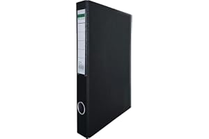 Alba Rado A4 Ring Binder With 2 Ring Black, waterproof, dust-proof, very practical, and reusable
