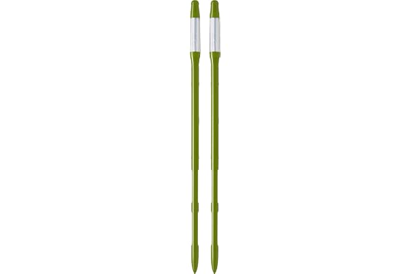 SUSTEE Lot de 2 indicateurs d'arrosage, vous indique quand arroser - Fonctionne pour toutes les plantes et sols - Simples, sans piles - Fabriqué au Japon (vert, grand)