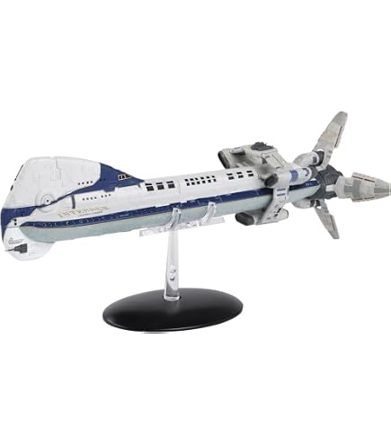 Galactica Starships Collection - Navette Astral Queen Nº24 - 25cm - Modèle Métal Eaglemoss