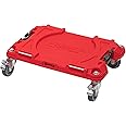 Qbrick System Pro Transport Platform Red Ultra HD Transport Roller Board Plastic 100 kg Load Capacity Red 50.6 x 32.5 x 14 cm