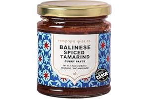 Rempapa Balinese Spiced Tamarind Curry Paste | Nasi Goreng Stir-fry Paste | Rendang Base | BBQ Marinade | 180g