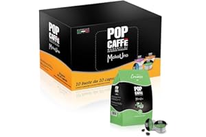 100 CAPSULE POP CAFFE' compatibile UNO SYSTEM INDESIT Miscela 2 CREMOSA