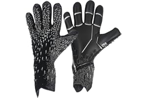 ‎POLYMATH PolyMath Football Goalkeeper Gloves for Children Boys Adults Soccer Goalie Gloves, Premium Goalkeepers' Glove with Strong Grip & Finger Protection 6/7/8/9/10