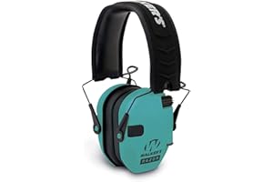 Walker's Game Ear Razor Slim Electronic Muff, Unisex-Erwachsene, Walker Razor, Light Teal