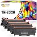 Produktbild Toner Bank 4Pack 10400 Seiten Kompatibe für Brother TN-2320 TN2320 TN-2310 TN2310 für Brother MFC L2700DW DCP-L2520DW HL-L2340DW HL-L2360DN HL-L2300D MFC-l2700DN MFC-L2740DW DCP-L2500D L2540DN L2365DW