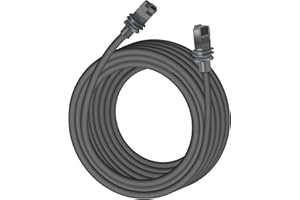 DewinLVD Per Starlink Gen 3 Cavo 32ft 10m 1200Mbps IP68 impermeabile Cavo di prolunga satellitare Gen 3 sostituisce cavo V3 per Starlink rettangular Satellite Gen 3 (Nickel Shell Gold Plated1)