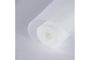 Lighterday Fodere per mensole per mobili da cucina, frigoriferi, impermeabili e a prova di olio, in plastica, per cassetti, in materiale EVA, non adesivo, (trasparente, 60 x 600)