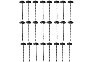 VADO VLTRA 24Pcs Heavy Duty Tent Groundsheet Peg, Stainless Steel Ground Pegs Awning Tent Pegs, 9cm Hard Ground Camping Pegs For Tent, Awning & Garden