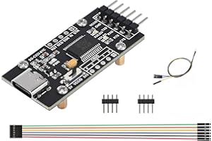 SeenGreat FT232 USB TO UART TTL Communication Module for Windows Linux MAC OS FT232 USB C Converter Module Onboard FT232RL Power Supply TXD RXD Indicators 3.3V 5V Logic Level