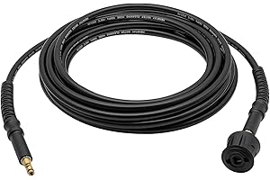 Fai Top 6M Prolunga per Tubo ad alta Pressione,Karcher Tubo di Estensione con Connessione Rapida,Tubi per Idropulitrici Karcher K2 K3 K4 K5 K6 K7