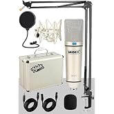 Midex CX1 STA &Uuml;st Seviye Condenser St&uuml;dyo Ses Kayıt Mikrofonu Stand Filtre Seti