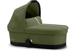 CYBEX Gold COT S Kinderwagenaufsatz, Ab Geburt bis ca. 6 Monate (max. 9 kg), Für CYBEX AVI Spin und Eezy S Twist +2, Moss Green