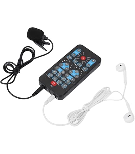 Lancoon Mini Cambiavoce Con 8 Effetti - Per PC, PS4 E Cellulare, Nero - Foto 10