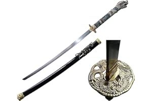 57 SPECIAL REPLICAS Spada Katana, Katana Vera Samurai Katana Acciaio con fodero per decorazione per collezionisti o come regalo