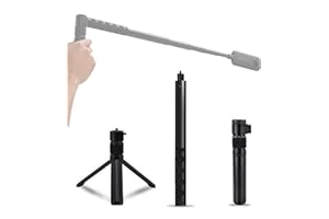 iEago RC Selfie Stick + Stativ für Insta360 X4, X3,ONE X2,ONE R,ONE X,ONE,GO 3S Bullet Time Bundle Unsichtbarer Selfie Stick Griff Multifunktionales Klappstativ Zubehör