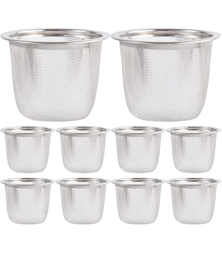 Ciieeo Filtro Per Teiera In Metallo Inserto Per Infusore Colino Per Tè - 4