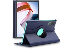 ebestStar - Etui do Xiaomi Redmi Pad, Obrotowe Etui 360, PU Skóra Ochronna, Granatowy