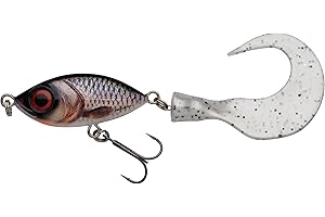 Abu Garcia Svartzonker McMio Pike & Musky Fishing Lure – Floating Jerkbait for Freshwater Predators – Ideal for Pike, Musky, Zander & Perch – Realistic 3D Design, 14cm & 18cm Colours Available