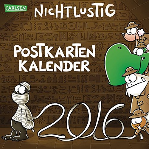 Nichtlustig Postkartenkalender 2016