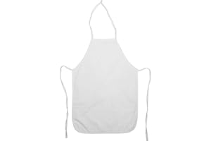 Dress Up America Grembiule Bianco Per Bambini - Grembiule Da Chef Per Ragazze E Ragazzi - Ottimo Regalo Per Giochi Di Ruolo E Divertimento