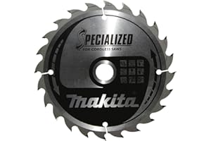 Makita B-32904 Hoja de sierra circular Specialized TCT 165x20mm 24T Madera