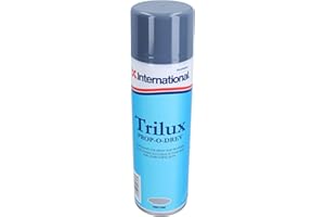 AB TOOLS International Trilux Prop-O-Drev Grey Hard Antifouling Spray Paint Outdrive
