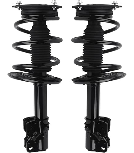 A-Premium Front Pair (2) Complete Strut & Coil Spring Assembly Shock