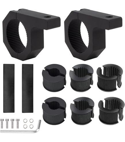 Akozon Support De Clignotant Moto - Indicateur Universel Pince De