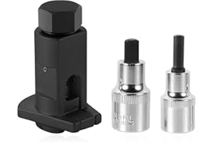 ZERONINE Hydraulic Shock Absorber Removal Tool,3Pcs Universal Steering Suspension Strut Knuckle Spreader Disassembly Tool for VW Audi Skoda Seat Ford BMW Citroen Renault Peugeot Shock Absorber Removal