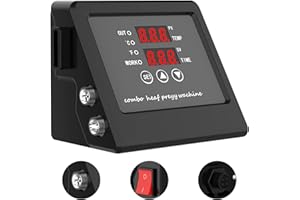 Benkeg Máquina Multifuncional de Prensa de Calor Caja de Control Caja Digital Controlador LED para Camisetas/Plato/Gorra/Taza Máquina de