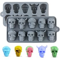 Silikonformen Mit Spinnen – 2 Stück + 100 Beutel, Für Schokolade, Gelee, Seife, Halloween-Backen