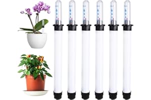 LIUYIDM Lot de 6 indicateurs de niveau d'eau en plastique pratique pour plantes d'intérieur - Indicateur d'arrosage en plastique - Pour pots de culture, jardinières, plantes en pot