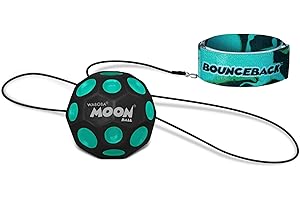 Waboba Bounceback x Returning Moon Ball - łatwy do uchwycenia, niebieski - (60 mm), rozmiar uniwersalny