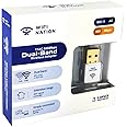 WiFi Nation® WiFI Dongle Mini 802.11ac AC600 USB Wifi adapter, internet dongle, chipset: Realtek RTL8811AU, Dual Band 2.4GHz or 5GHz, Windows, MacOS and Linux Supported - White