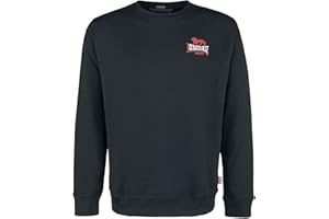 Lonsdale London Lympstone Uomo Felpa nero Regular