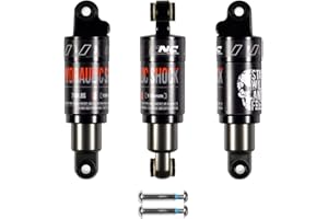 SHENZHENSHISHILILANTIANKEJIYOUXIANGONGSI CNCLOL Amortiguador Trasero de Bicicleta Montaña，Hidraulico Amortiguador Trasera 125mm/150mm/165mm/190mm,MTB Suspensión Trasera para Montaña,Scooter,Patinete Electrico,ebike,Eléctrica,750/1000 Lbs.