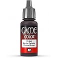 Vallejo Game Color 17 ml Acrylic Paint - Charred Brown