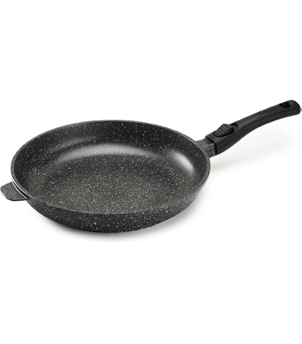 Lot De 2 Poêles Schumann Moove Revêtement Pierre - 28 Et 32 Cm - Manches Amovibles Silicone, Compatibles Induction Et Four (220°C)