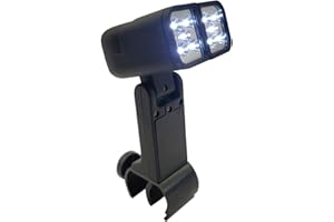VWPEYY Fencelly Luz LED para parrilla de barbacoa, impermeable, súper brillante, resistente al calor, flexible, para cocinar al aire libre