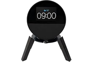 shinar Soportes de Altavoz compatibles con Spot/homepod Soporte para Spot/homepod Ajustable Soporte de Mesa con gestión de Cables integrada Mejor Sonido (Negro)